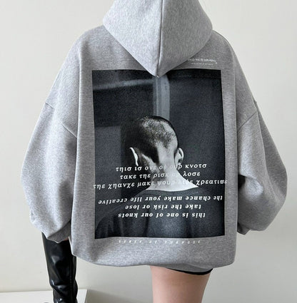 Korean hoodie, English graphic, best seller, unisex