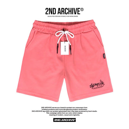 涼しげで爽やかなライトグレーの韓国風ハーフパンツ