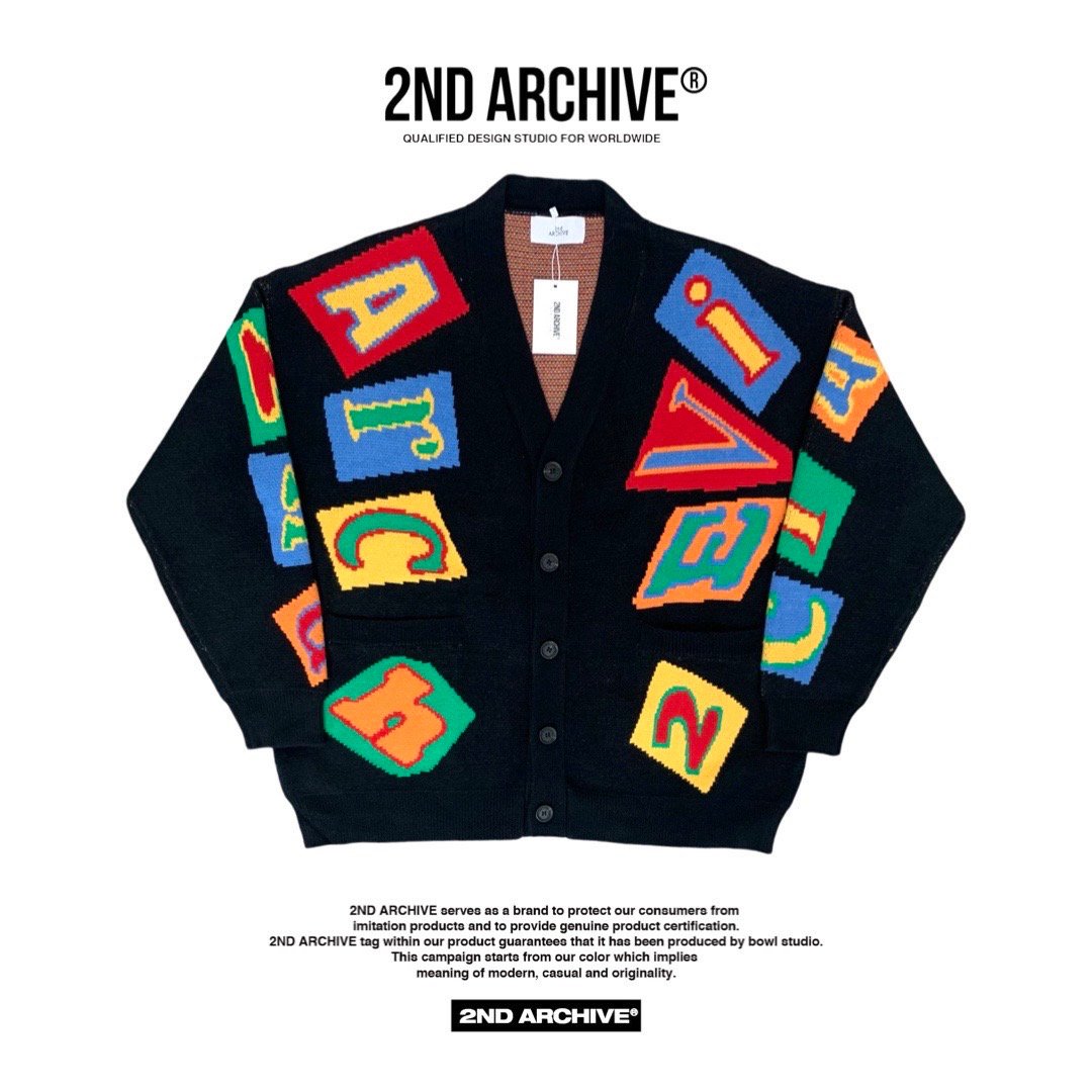 Eye-catching cardigan by 2nd Archive