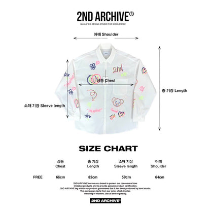 [2nd Archive] Sign Pen Smile Graffiti Shirt (SAB84)