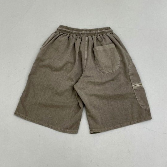 Cool pocket Korean vintage summer shorts