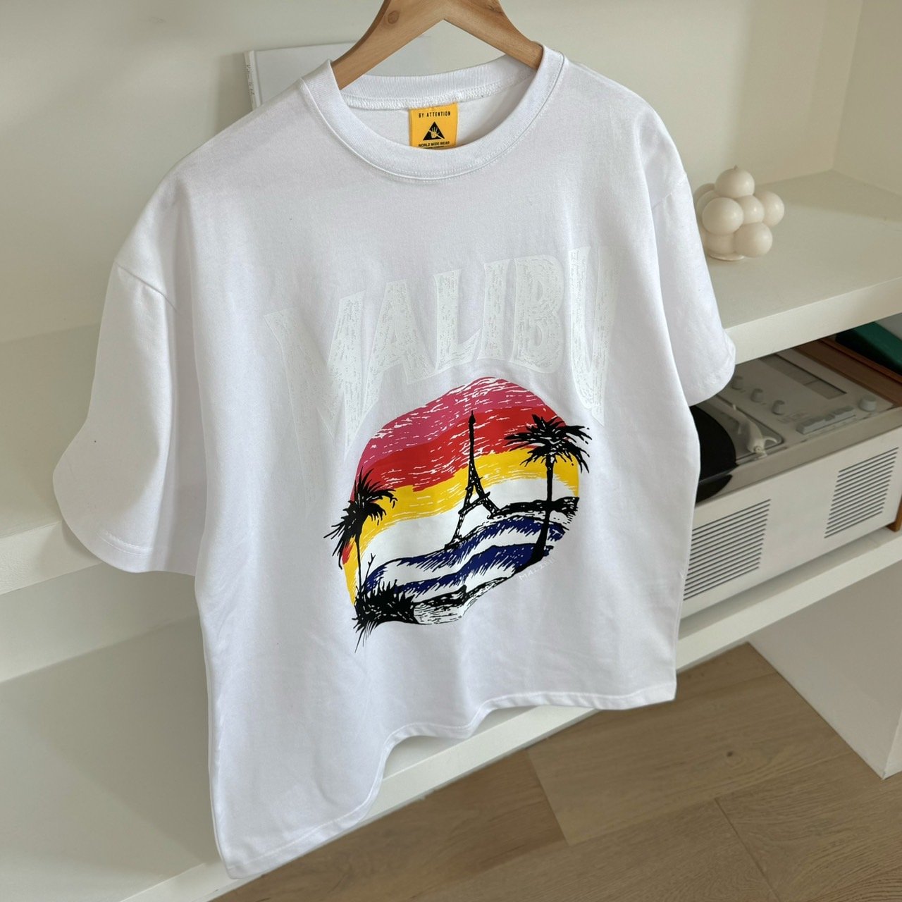 Korean tee, California style, best seller, unisex