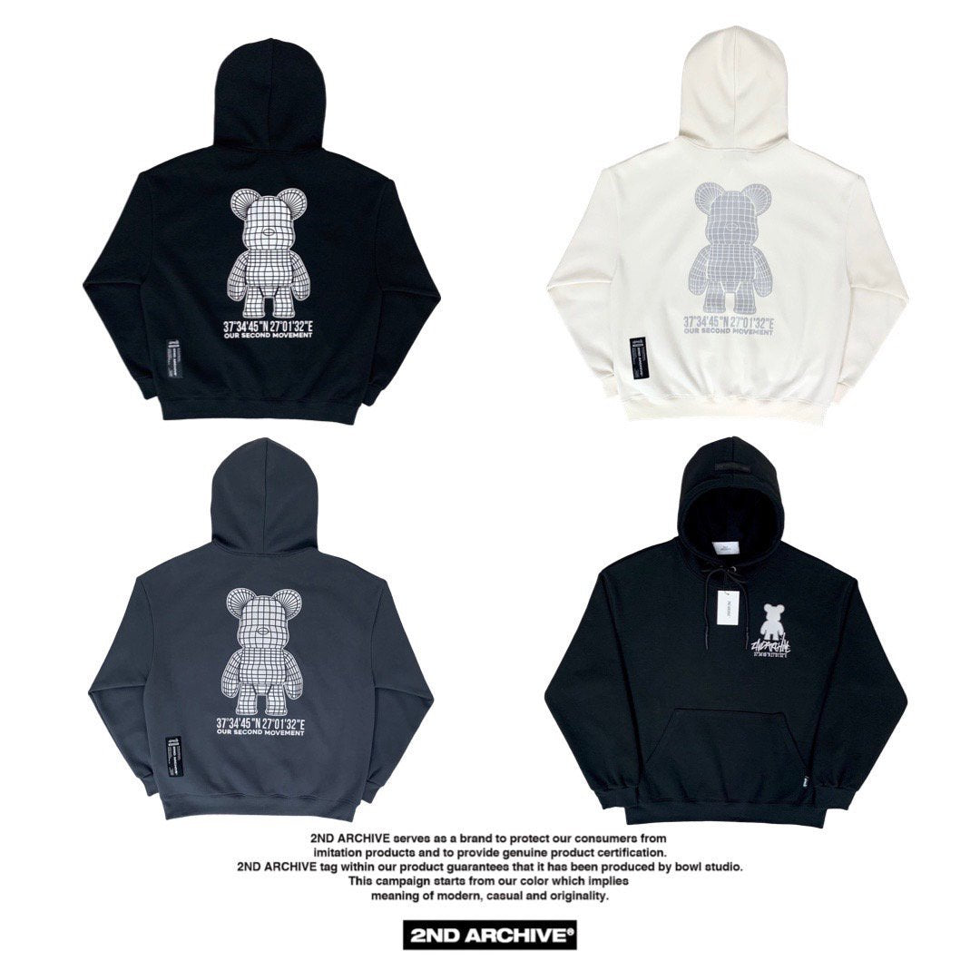 [2nd Archive]Reflex Bear Hoodie(SAB58)