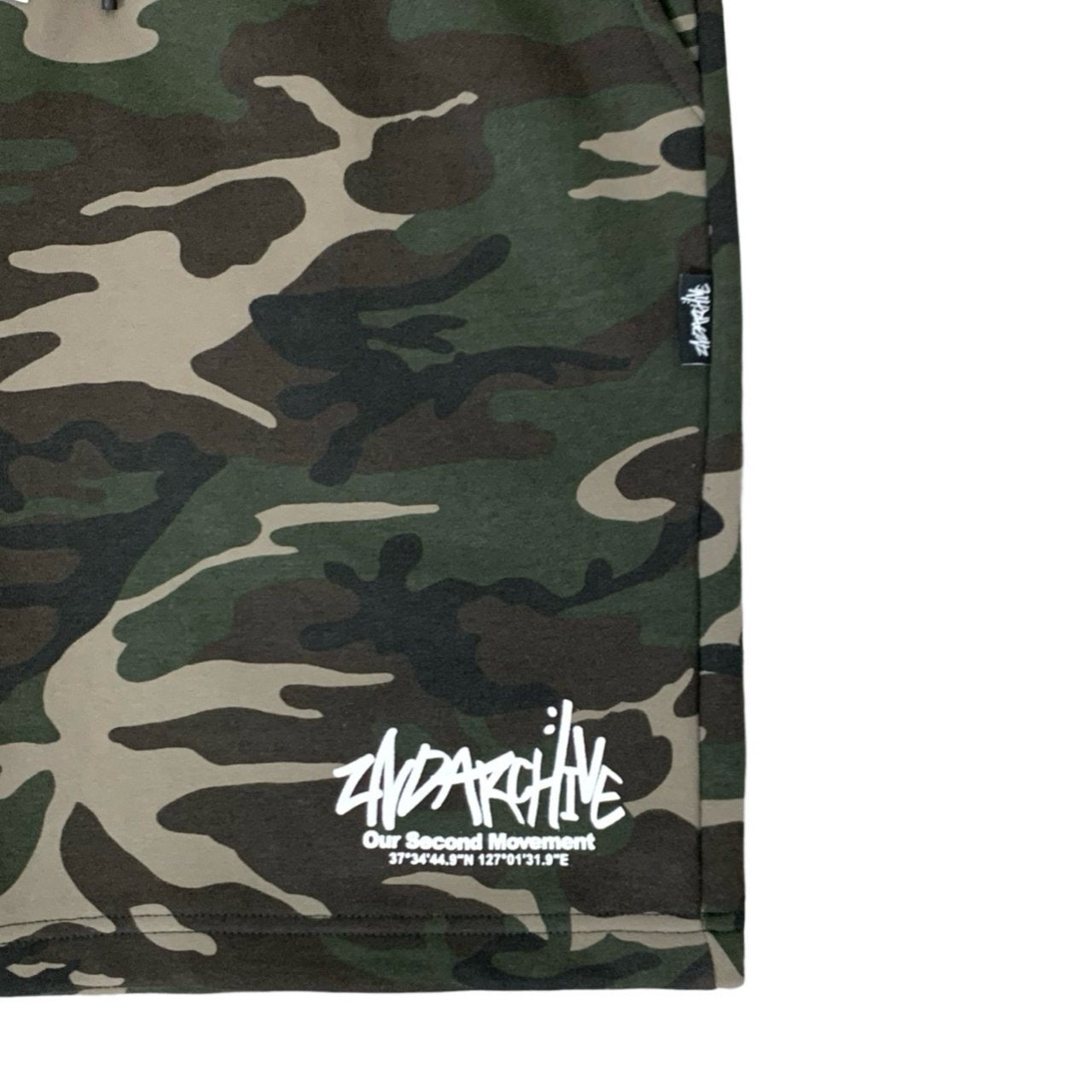 トレンド感抜群！2nd Archiveの迷彩ハーフパンツ