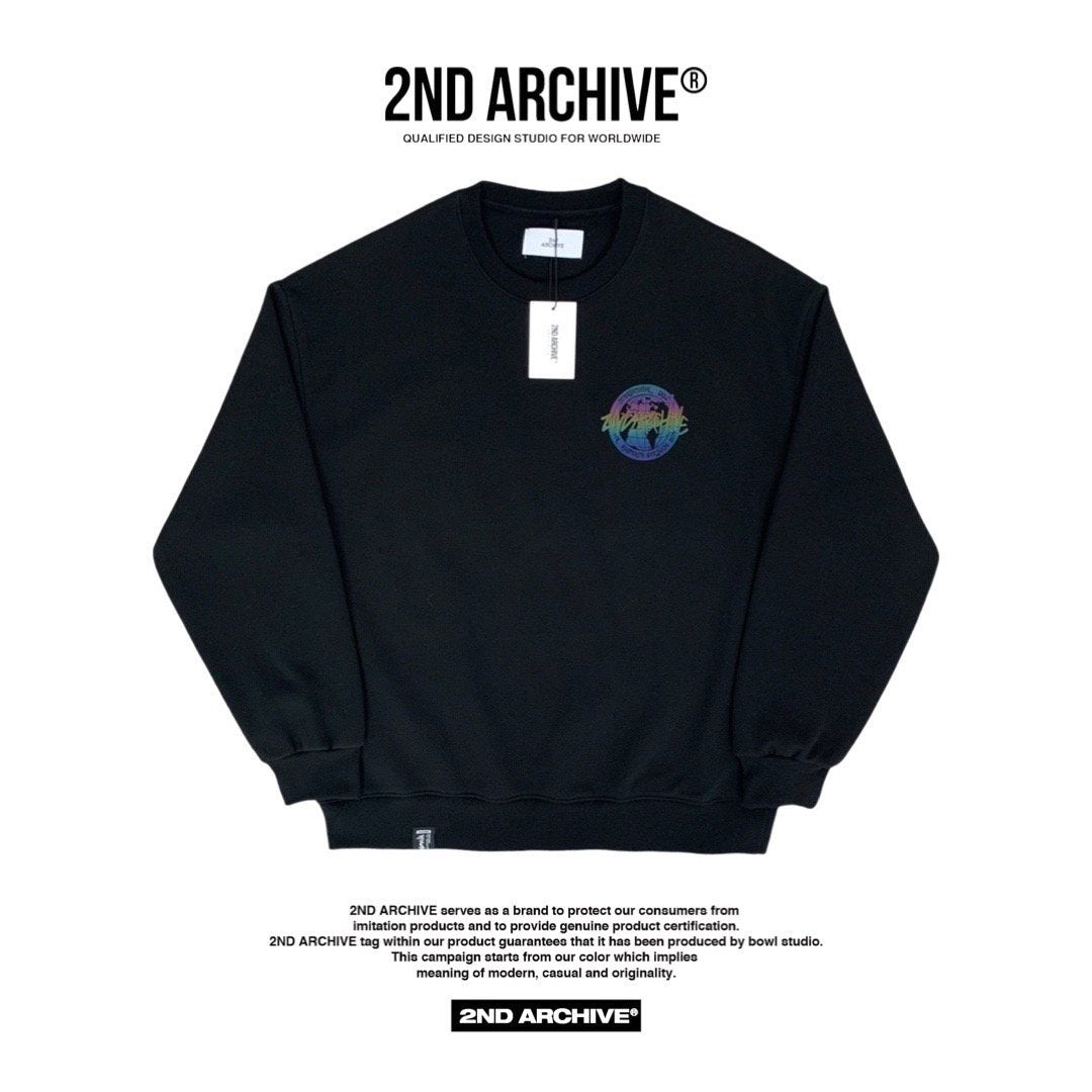 [2nd Archive] Globe Sign Logo Sweater (SAB91)