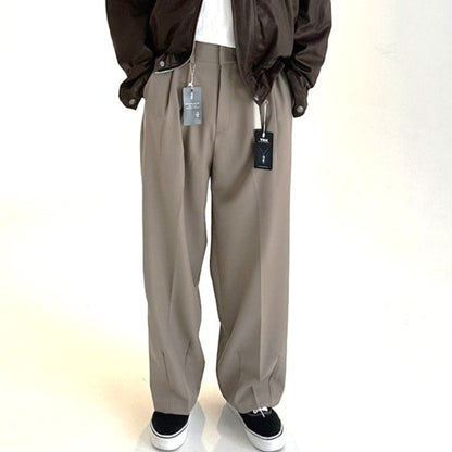 Best-selling Korean slack pants, oversized, 2 colors