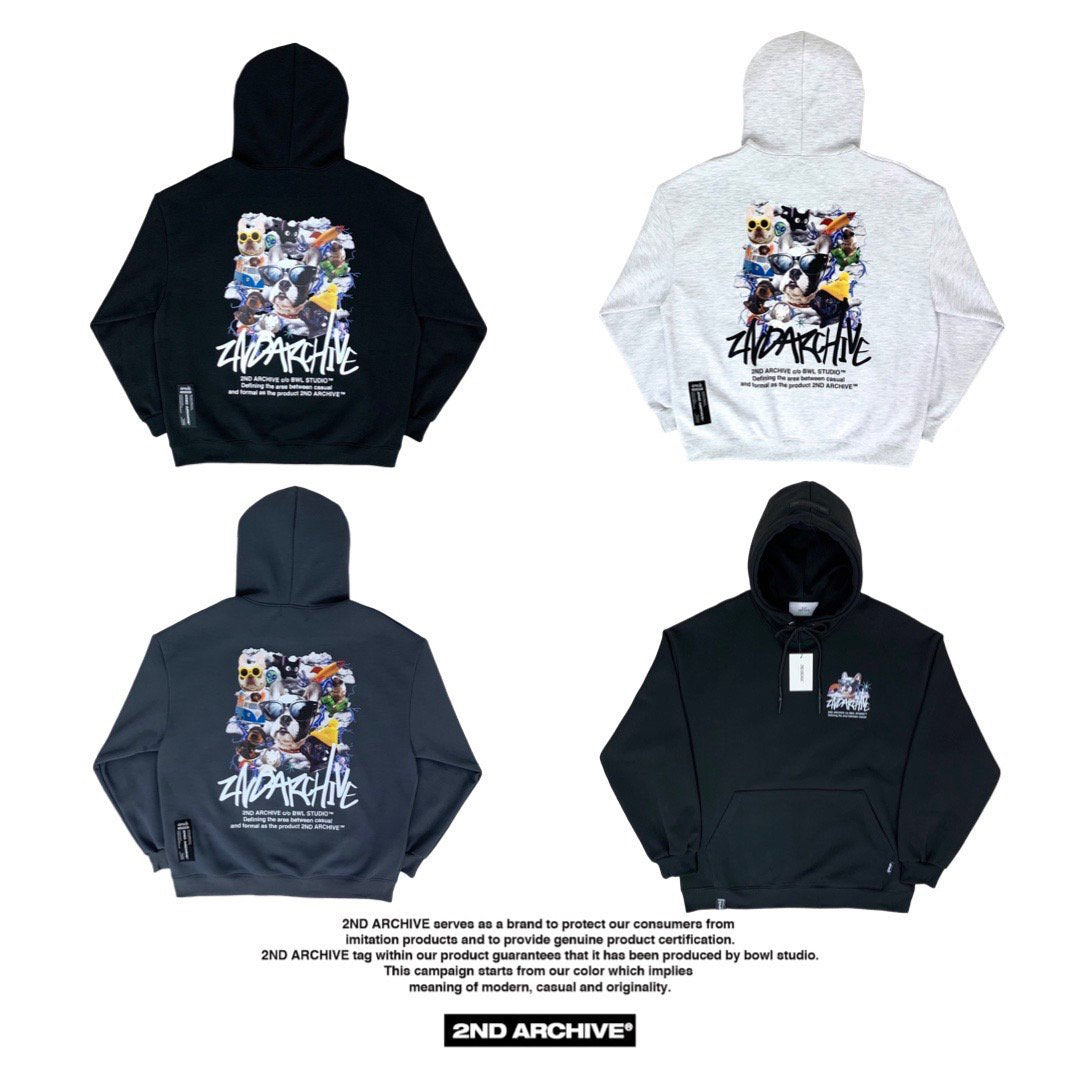 [2nd Archive] Cloud Bulldog Hoodie (SAB88)