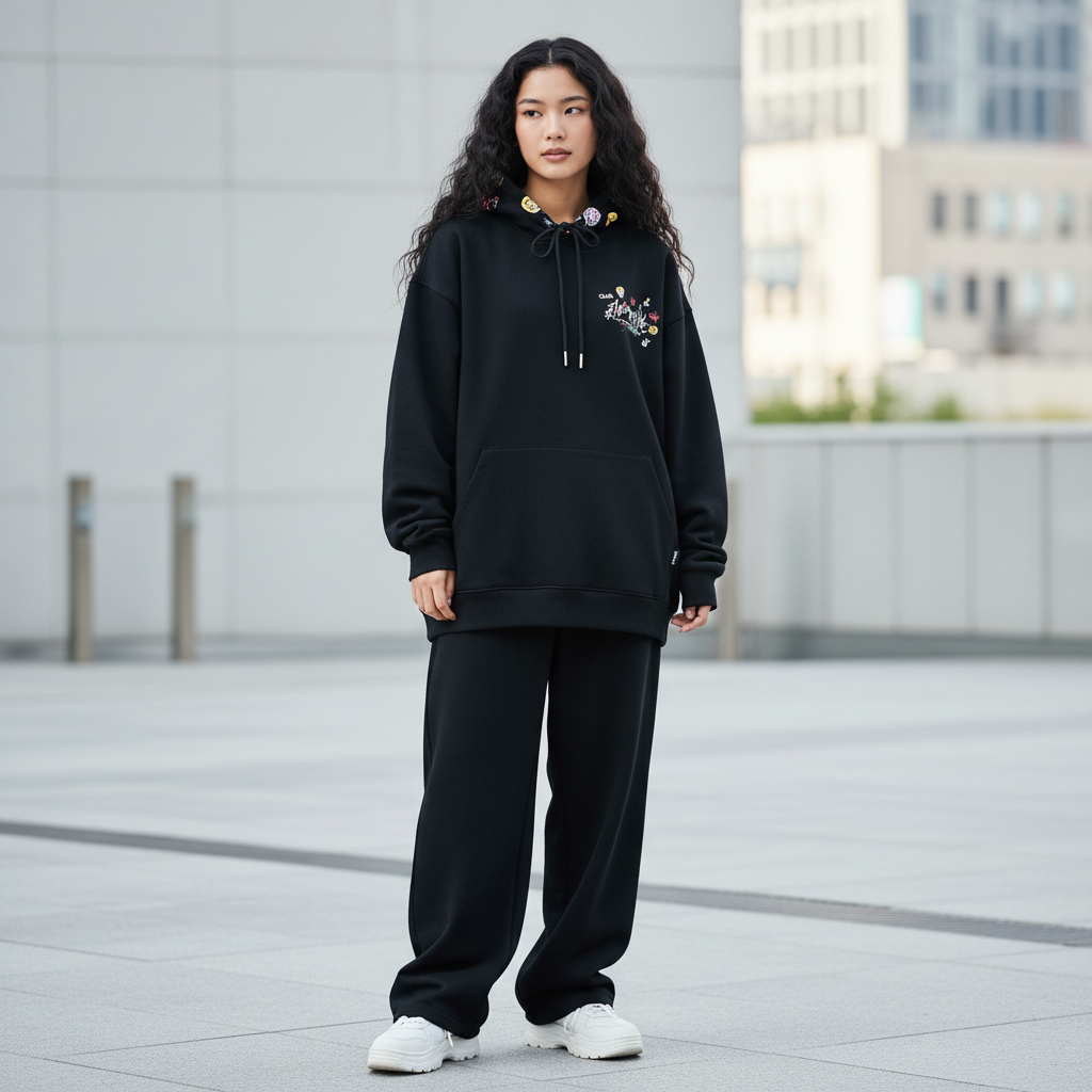 Mini Graphic Hoodie - Front