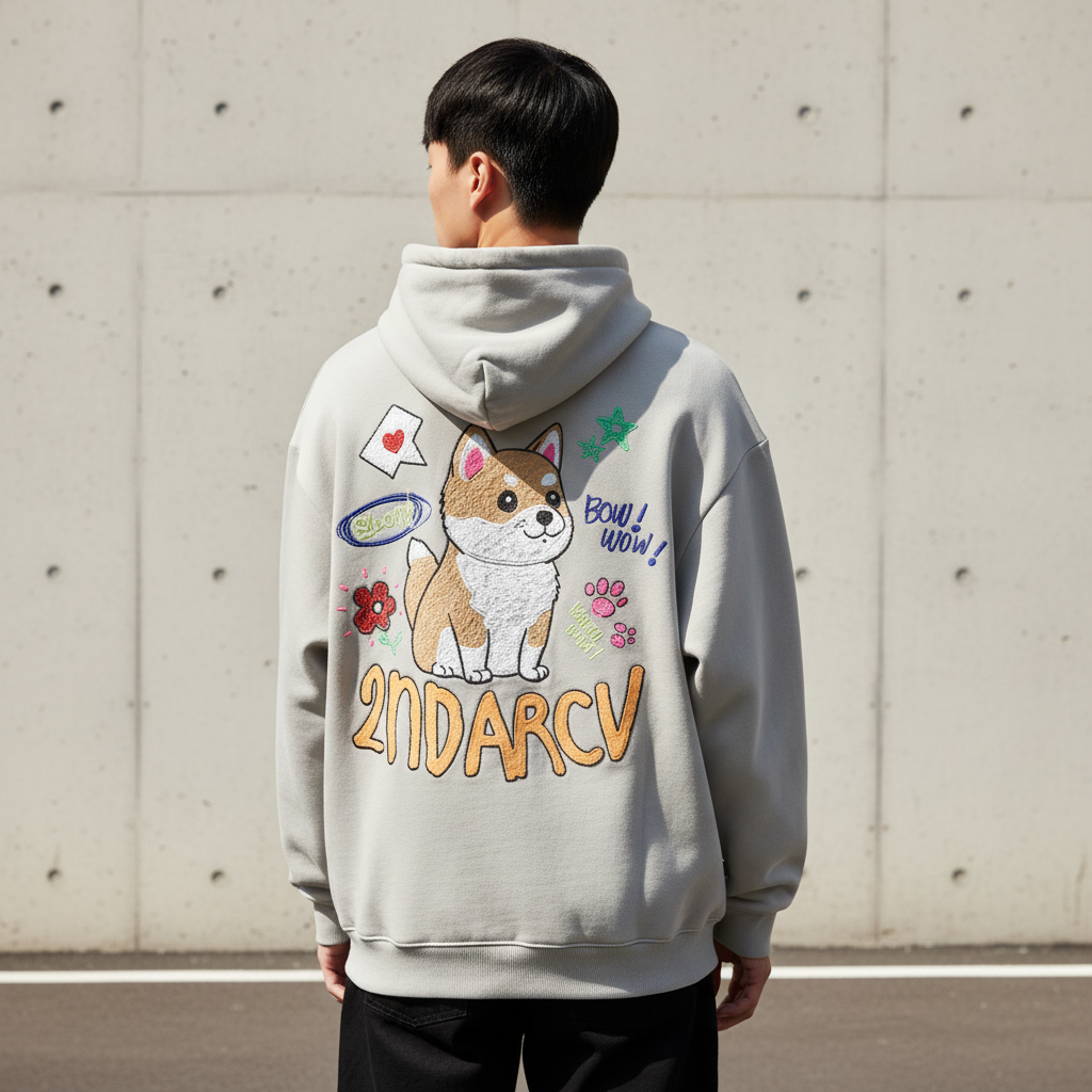 Shiba Inu Hoodie - Back