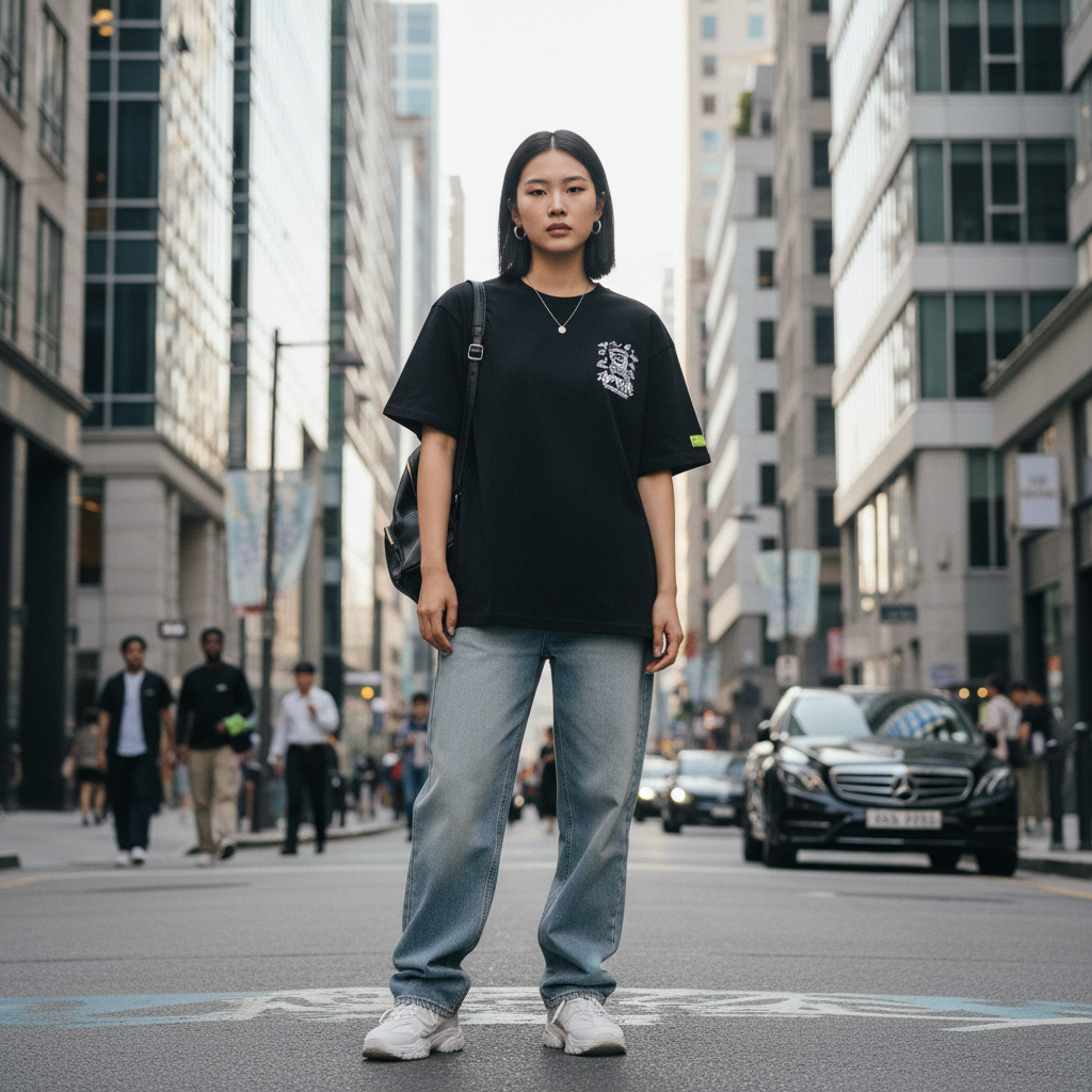 Space Bear T-Shirt Front View