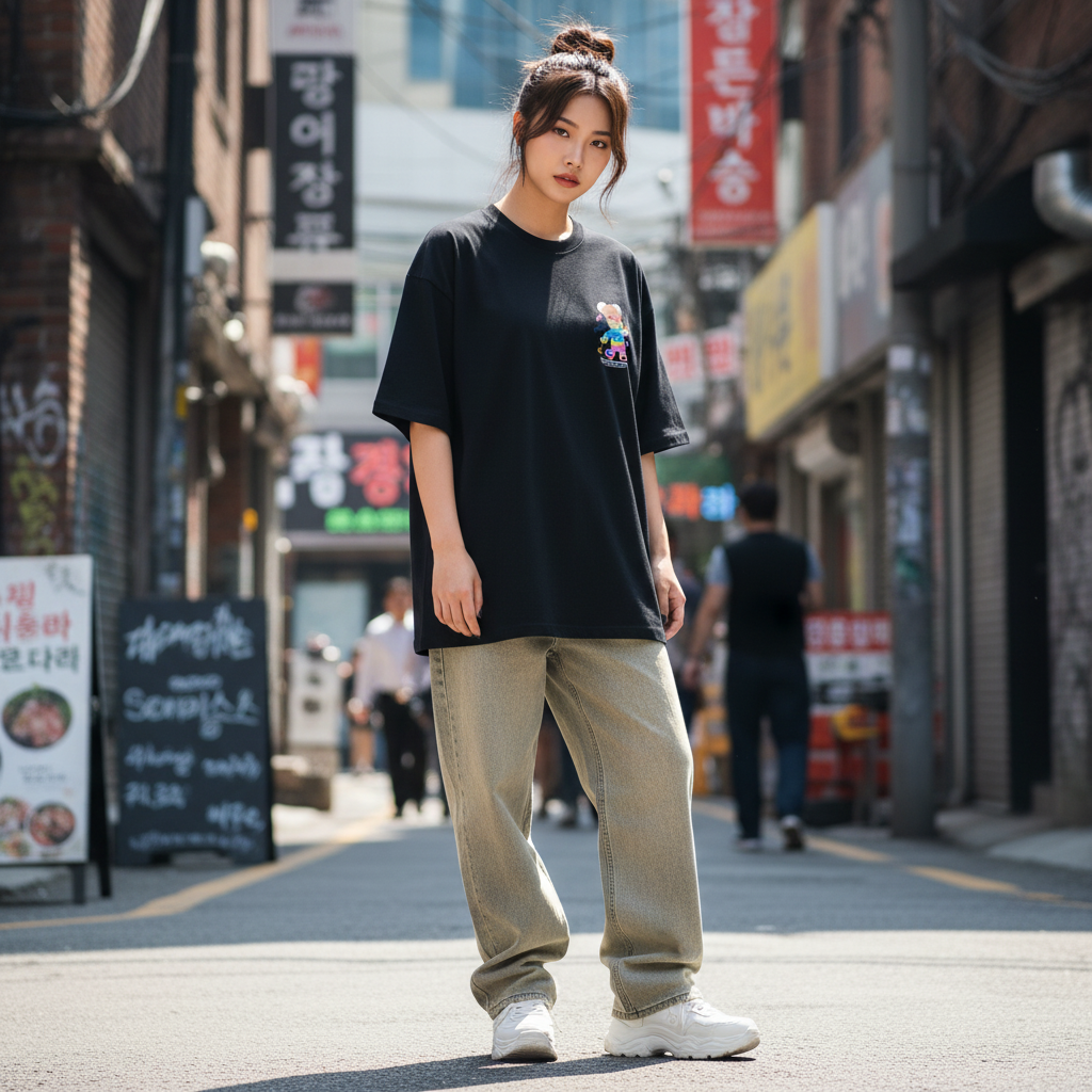 Tattoo Teddy Bear T-shirt Lifestyle