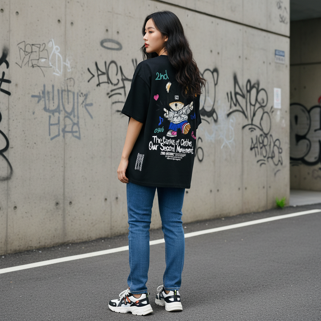 Teddy Bear T-shirt - Back View